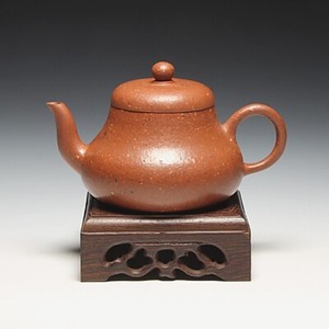 OldZiSha-Famous China Yixing ZiSha Pottery Old ZhuNi Small 140cc "JunDe" Teapot
