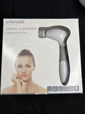 Visage Pro Style Facial Cleanser NIB Spinning Brush with additional brushes