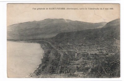 923 - Saint- Pierre Vue generale apres la Catastrophe du 8 mai  1902