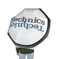 TECHNICS SL-1200 Turntable UMBRELLA  WHITE 48" UNIQUE  