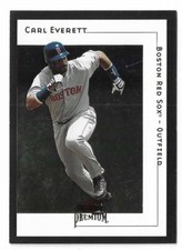 2001 Fleer Premium Baseball Carl Everett Card #98 Boston Red Sox