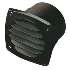 Sea-Dog 337420 Injected Molded ABS Hose Thru Vent Black 4"