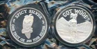 STL Mint Spicy Silver Got Wood 1 Oz .999 Silver Art Round W/ COA LTD Mintage 500