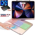 Touchpad Keyboard Rotate Case For Pro 10.9" 12.9" iPad 6/7/8/9/10th Gen Air 4 5
