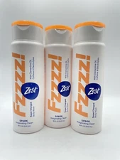 3 Zest Fzzzz! Spark Invigorating Clean Clementine Oil  Body Wash 18 oz Bs270