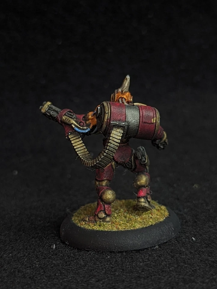 Ametralladora miniatura Cyberpunk Sci Fi Rpg pintada Cyborg Ttrpg metal Foto 3 de 4