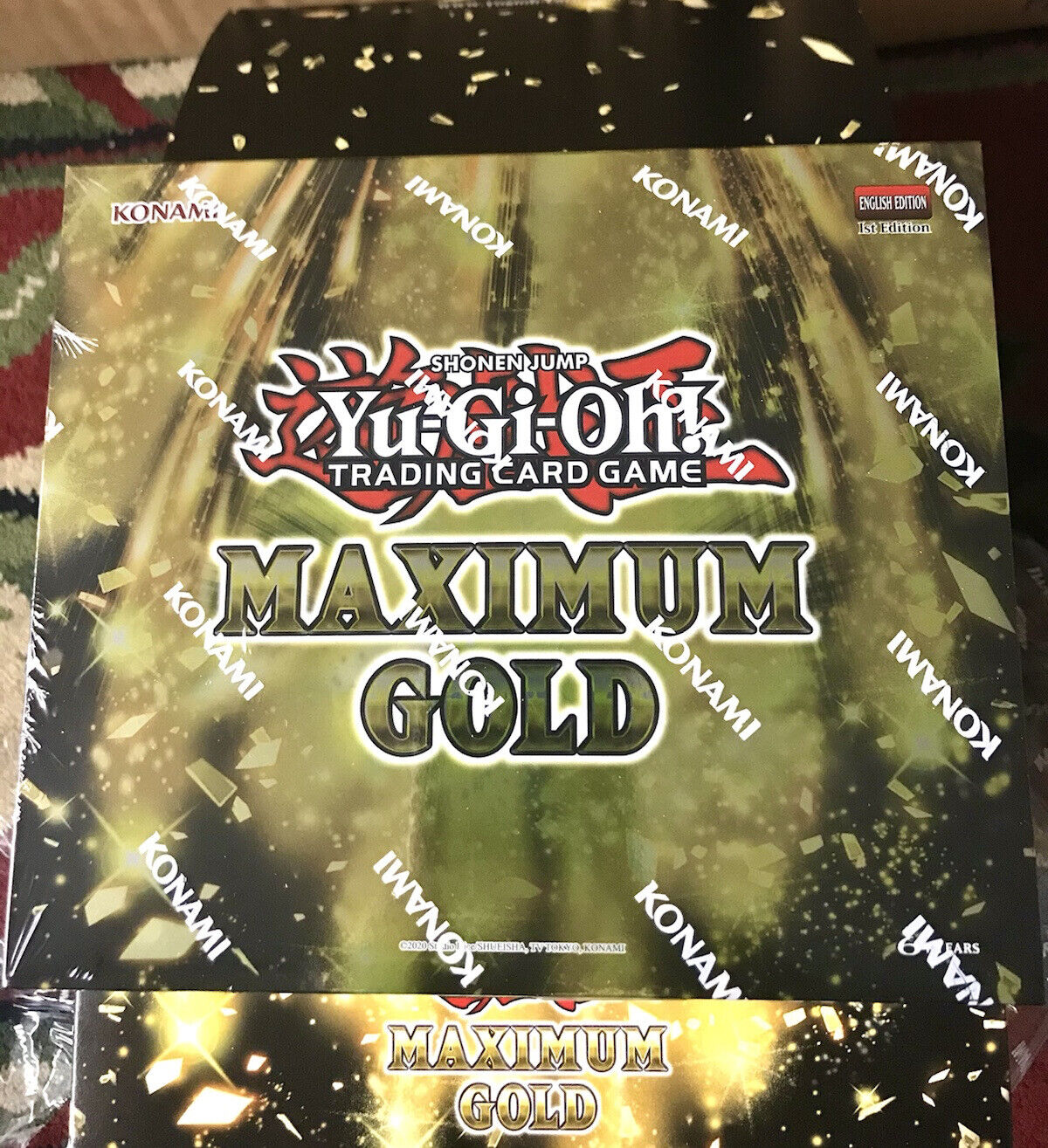 Yugioh Maximum Gold 1st Edition Mini Box! New Sealed!!