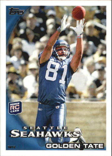 2010 Topps Seattle Seahawks Team Set Hasselbeck Earl Thomas Golden Tate RC 14 - Picture 1 of 2