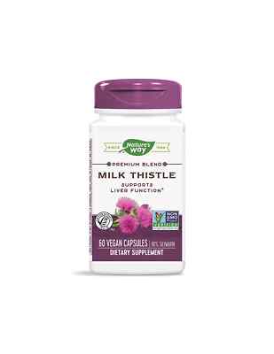 Nature's Way, Mariendistel, 60 vegane Kapseln