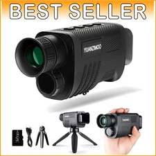 8X Zoom Night Vision Monocular: Digital Infrared Telescope for Total Darkness