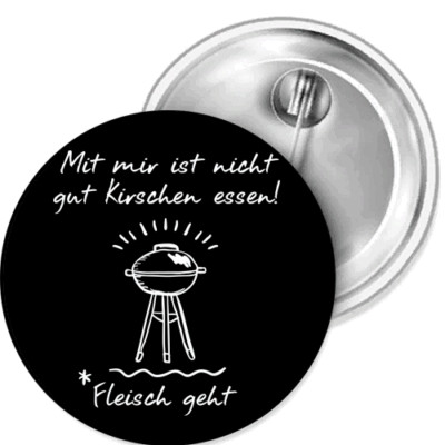 It's Not Good With Me Cherries e Button Pin Sticker Bottle Opening Mirror