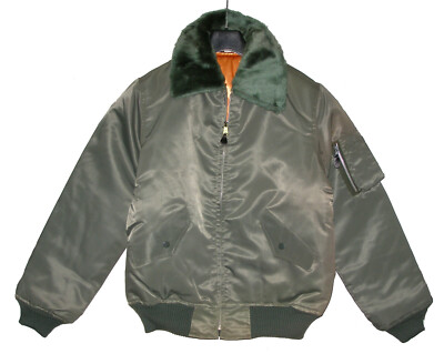 Herren-Jacke, Flyer´s Men Heavy Zone L-4B  Farbe oliv Bitte Maße beachten!