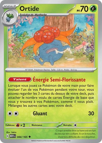 Pokémon 151 Cartes à l'unité 1€, créez votre lot ! ⭐PETIT PRIX Holo Reverse - Photo 49/200