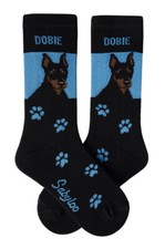 Chaussettes Crew Unisex Doberman Pinscher