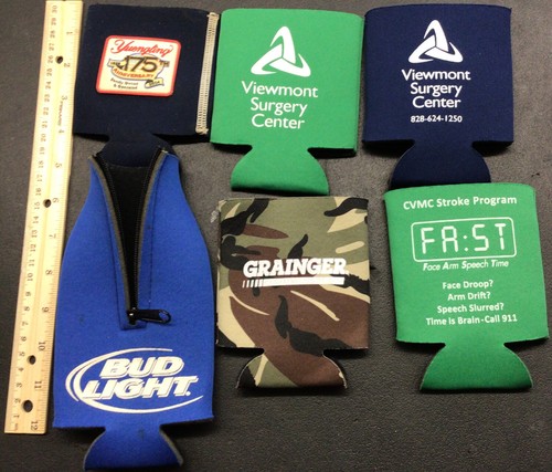 Mixed Lot of 18 Misc Soda Can & Beer Bottle Koozie Coozie - Great For Party! - Picture 3 of 11