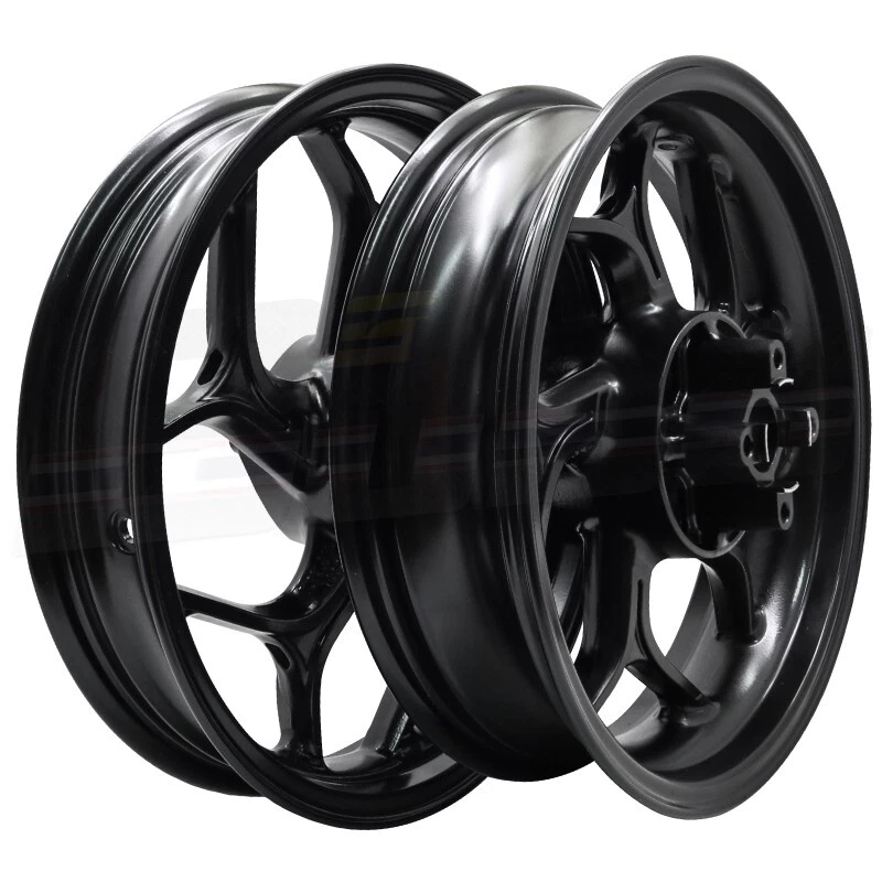 Llantas 250x14,350x14 negro mate para Honda MSX-SF, GROM125 + buje 3 + rodamiento 4 Foto 2 de 4