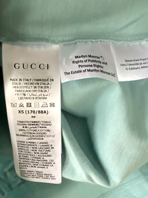 \"GUCCI MARILYN MONROE\" プリント Tシャツ / GUCCI Gucci Marilyn Monroe T-Shirt, Size S