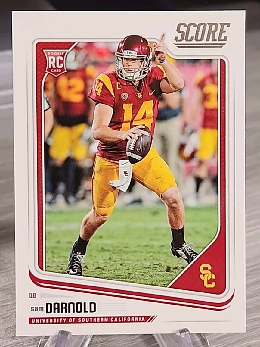 Sam Darnold 2018 Panini Score Rookie #349 Seattle Seahawks RC