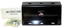 #504-B ACAR Universal 6" Combo Step & Bumper Hitch - Black 