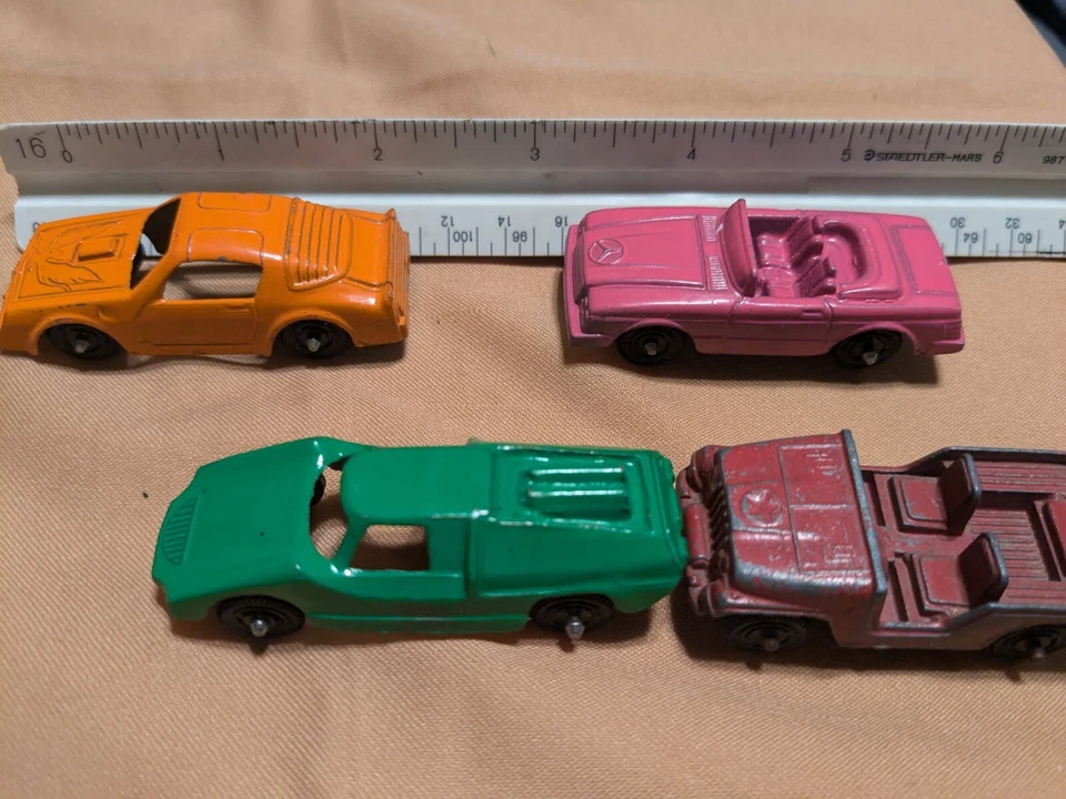 Vintage Tootsie Toy Cars and Trucks Diecast Set of 10 - Image 4 of 4