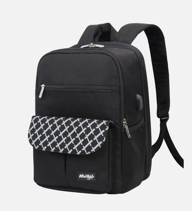 Water Resistant Anti-theft Bag With Usb Charging, Durable