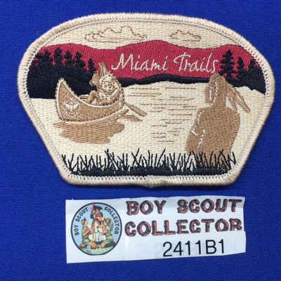 Boy Scout Miami Trails Patch 2411B1 | eBay