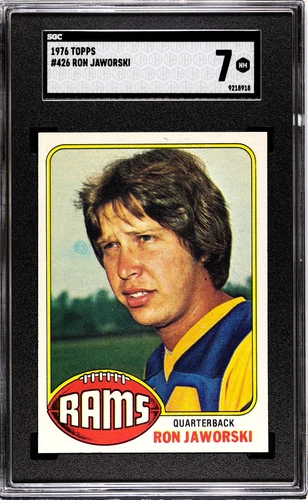 1976 Topps - #426 Ron Jaworski (RC) SGC 7