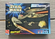 AMT 1/48 STAR WARS EPISODE 1 TRADE FEDERATION DROID FIGHTERS SNAP MODEL 30118 FS