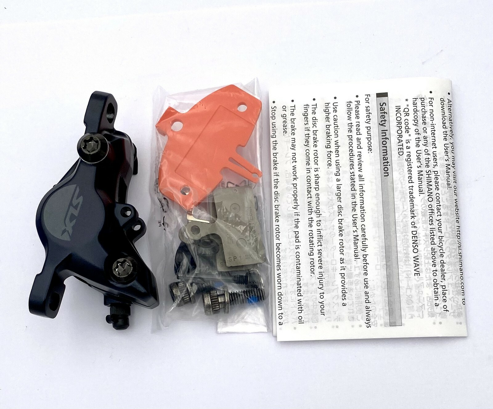 Shimano SLX BR-M7100 Hydraulic Disc Brake Caliper 2-Piston Post Mount Resin Pad