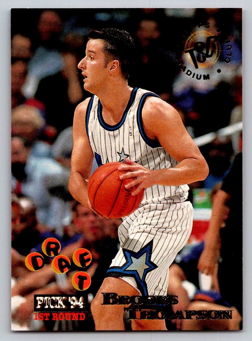 1994-95 Topps Stadium Club - Brooks Thompson #345 (RC)