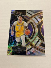 2023-24 SELECT JALEN HOOD-SCHIFINO #123 SCOPE PRIZM ROOKIE LAKERS SP 