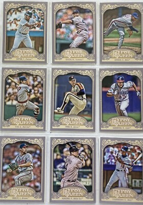 MLB  Gypsy Queen /Action To Art - 36 Card Lot/11 Duplicates. Bonus: 3 Moonshots