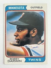 1974 Topps Baseball #527 Bobby Darwin