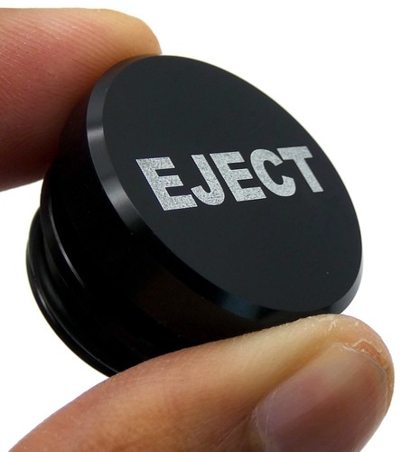 1x Car Cigarette Lighter Cover Accessories Universal Eject Button (Black) - Picture 2 of 8