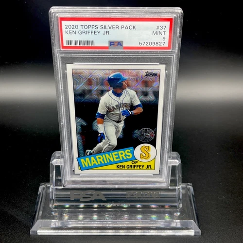 2020 Topps Silver Pack 1985 85 35th 37 Ken Griffey Jr. Base PSA 9