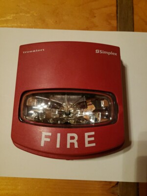 Simplex 4906-9105 Weatherproof Multi-Candela Strobe (fire alarm) Works