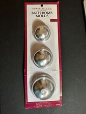 Creative You D.I.Y. Bath Bomb Molds 3 Sizes 