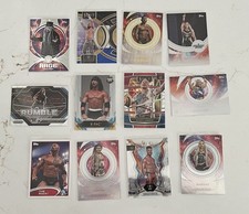 WWE Card Lot – Rock 2012, Reigns Prizm, Jordynne RC, Oro Mensah #’d, Liv Morgan 