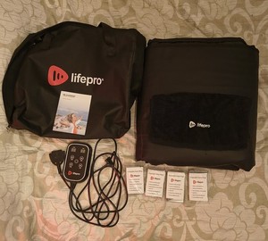 LIFEPRO ~ LP-RJVWR-BLK ~ RejuvaWrap Infrared Sauna Blanket Black