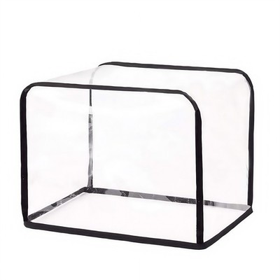 Moderne Design transparente Staubschutzhauben perfekt für zwei Scheiben Geräte