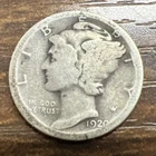 1920-D MERCURY SILVER DIME ACTUAL Coin Get Today & Save & Fill Your Collection