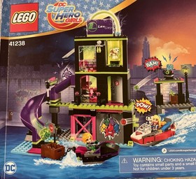 LEGO DC Super Hero Girls Lena Luthor Kryptomite Factory 41238 Complete Retired