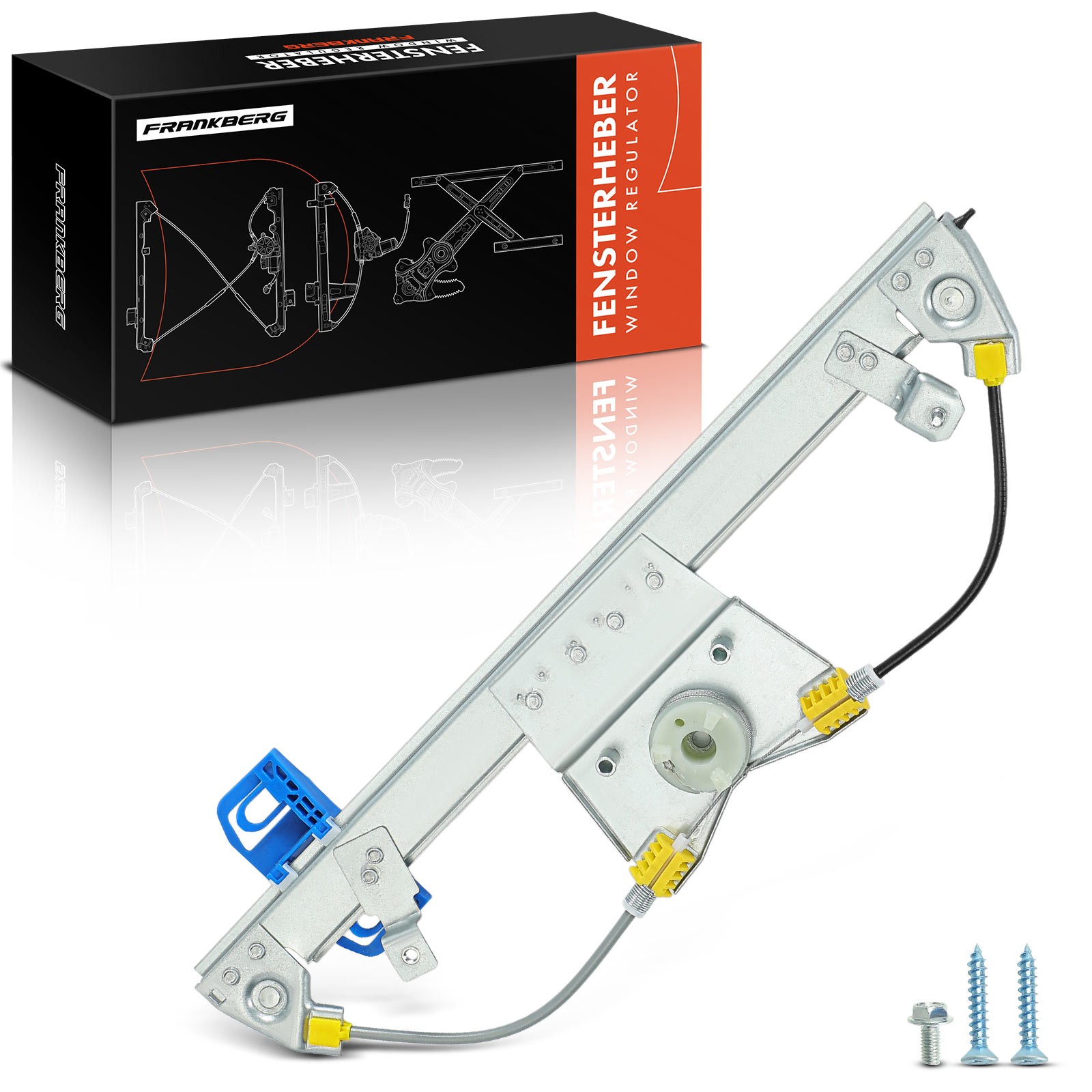 FRANKBERG Power Electric Window Regulator Without Motor for Front Right