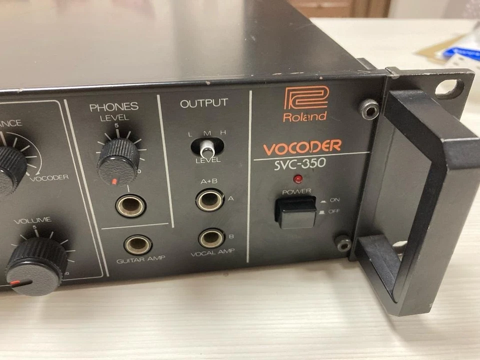 Roland SVC-350 Vocoder | 1979 Vintage Rack Analog Unit | Fully Working, Tested - Image 3 of 4
