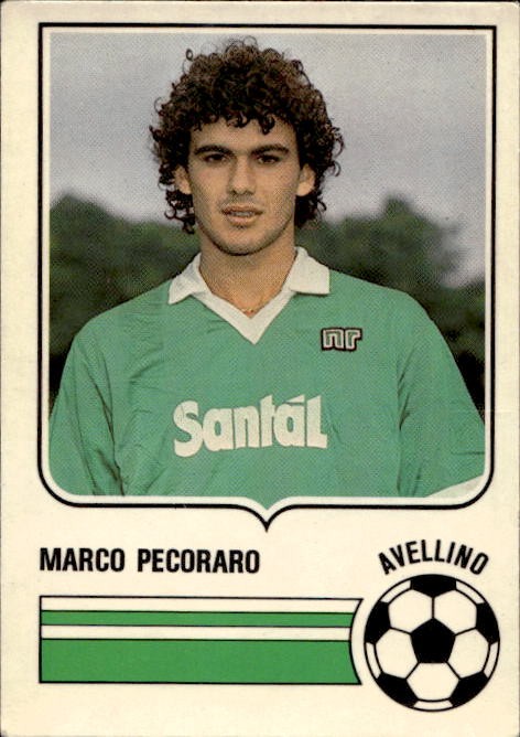Figurina Forza Goal Perfetti 1985/86 # AVELLINO/4 Marco Pecoraro Avellino