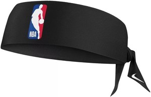 Nike NBA Black Head Tie Authentic Official Dri-fit One Size Headtie Ninja Style