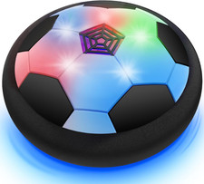 Toyk Boy Toys - LED Hover Soccer Ball - Air Power Training Ball Playing Football