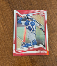 Jesus Galiz 2022 Panini Elite Status Red #139 Los Angeles Dodgers Loons /299
