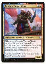 Captain Vargus Wrath #273 (NM) Commander Legends CMR Magic MTG