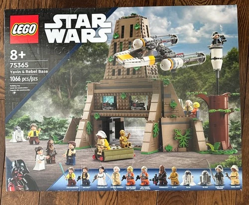 LEGO Star Wars: Yavin 4 Rebel Base (75365). Mild Box Creasing